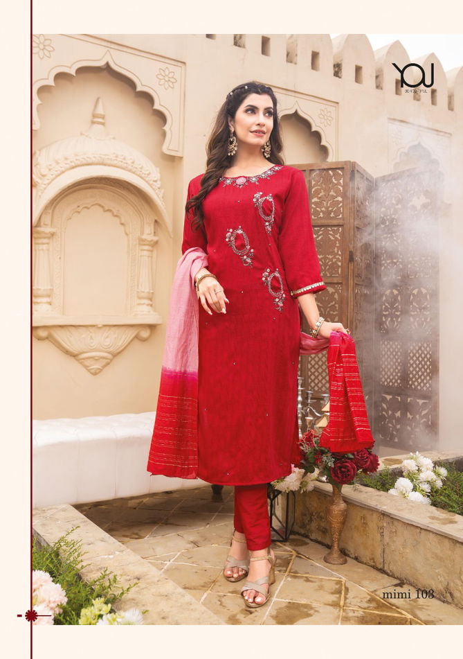 Wanna Mimi Fancy Festive Wear Wholesale Readymade Designer Suits